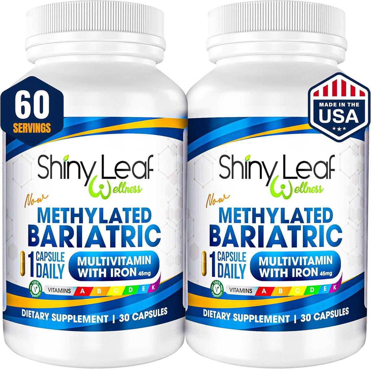 Methylated Bariatric Multivitamin with Iron