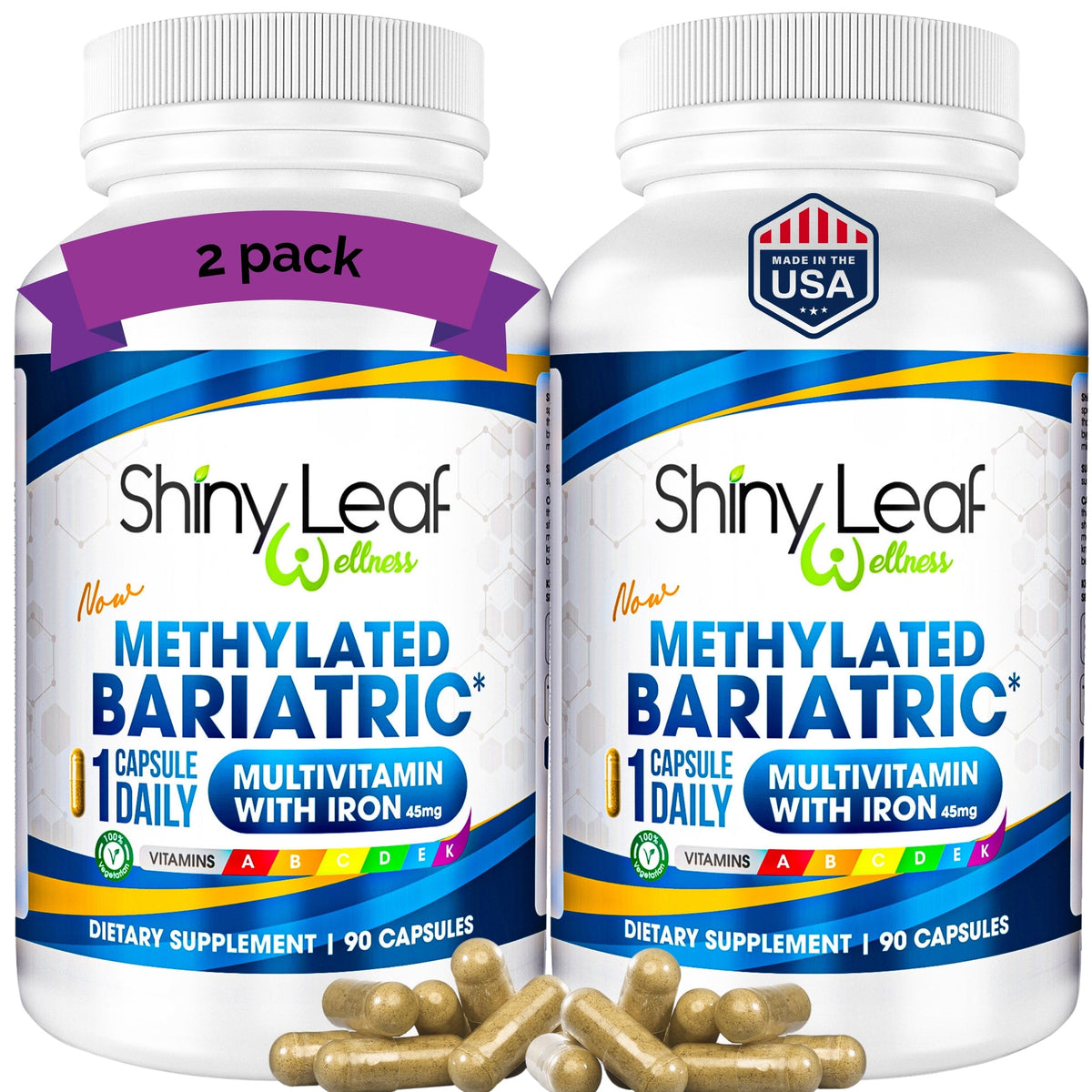 Methylated Bariatric Multivitamin with Iron