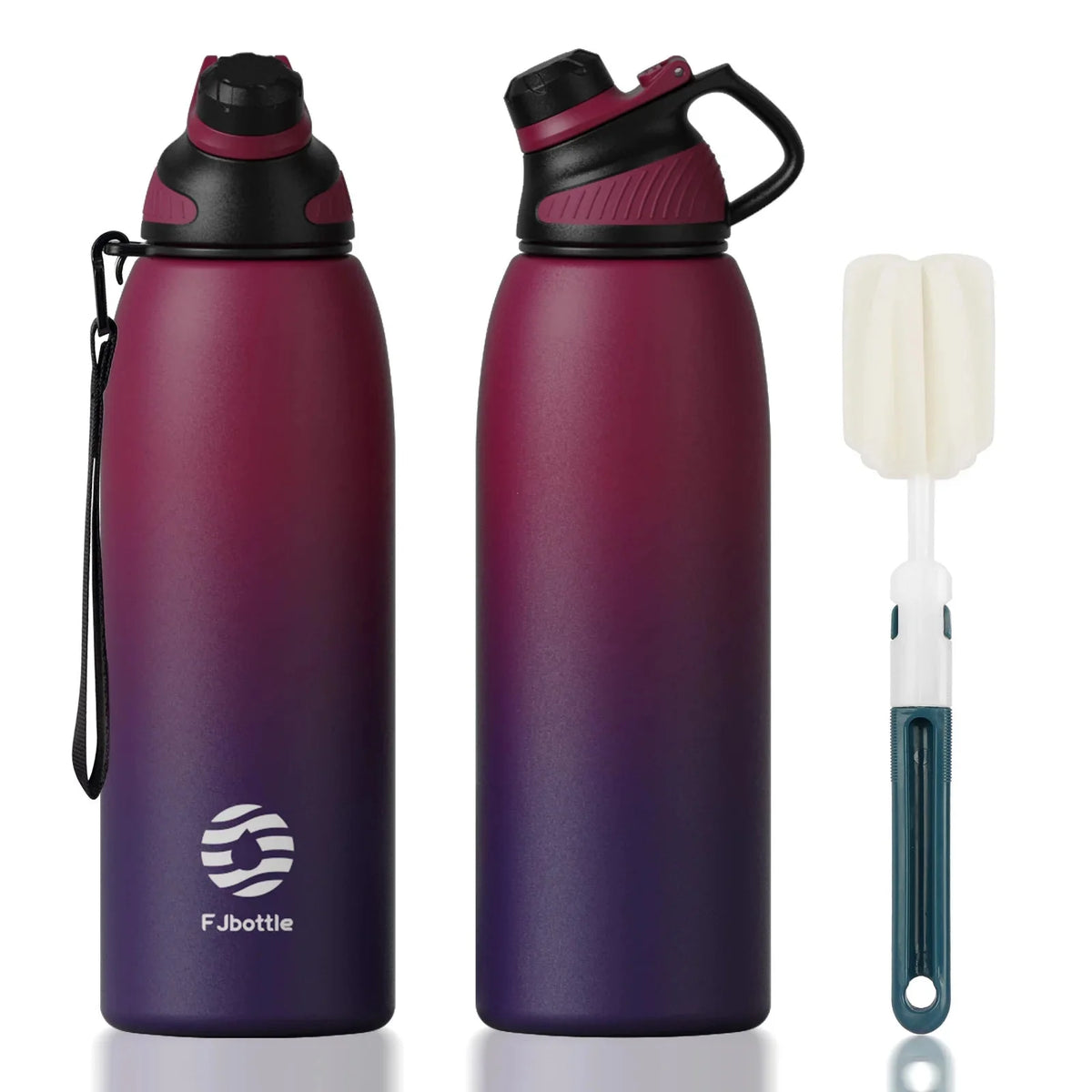 1500ml Insulated Water Bottle with Magnetic Lid