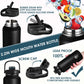 Insulated Water Bottle with Straw Lid