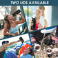 Insulated Water Bottle with Straw Lid